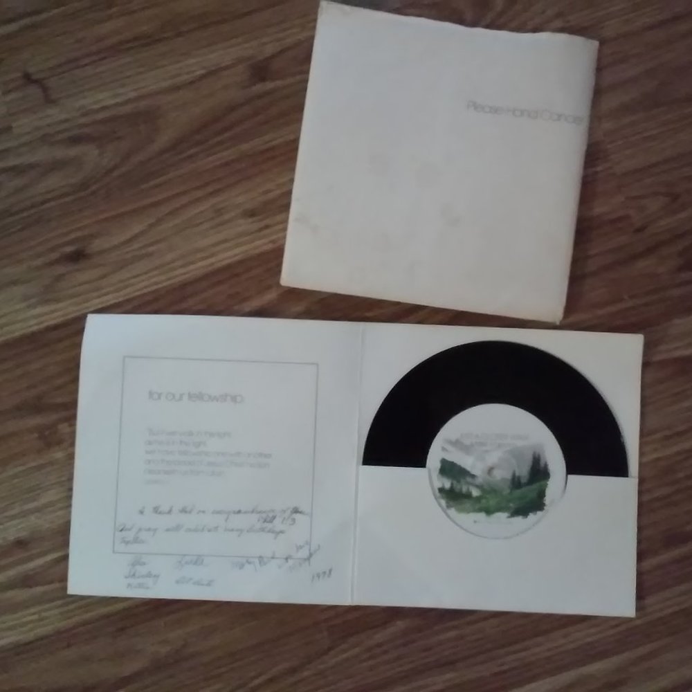 Collectable Vinyl Record Merrill Womach 1977 Just A Closer Walk Perfect Original